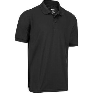 Premium Wear Mens Polo XL Black U-R-DRI Moisture Wicking Odor Resistant Golf NWT